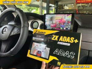 lợi ích lắp màn hình android xe limo green