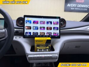 giá android box cho xe limo green 2025