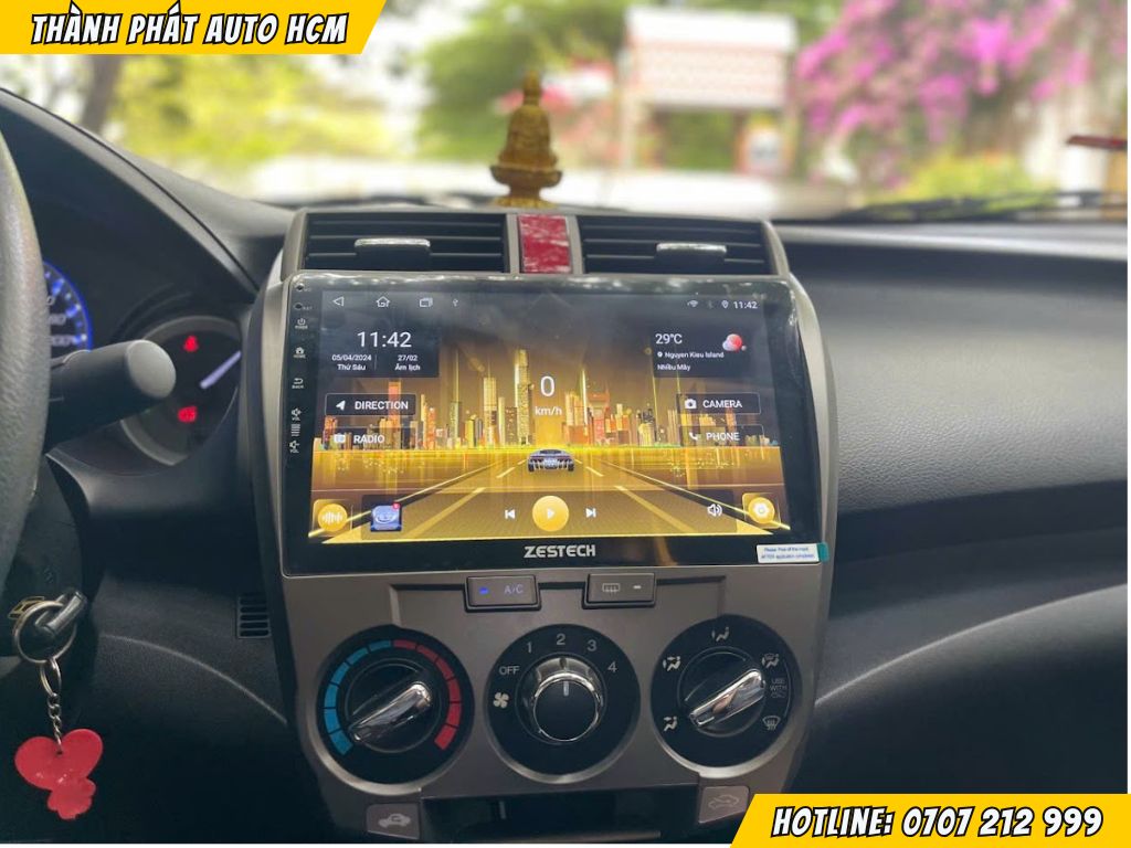 màn hình Android cho Honda City