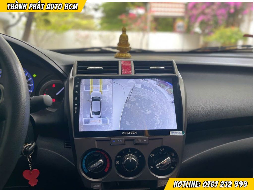 màn hình Android cho Honda City