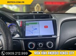 Màn hình android honda city trải nghiệm chia đôi màn hình
