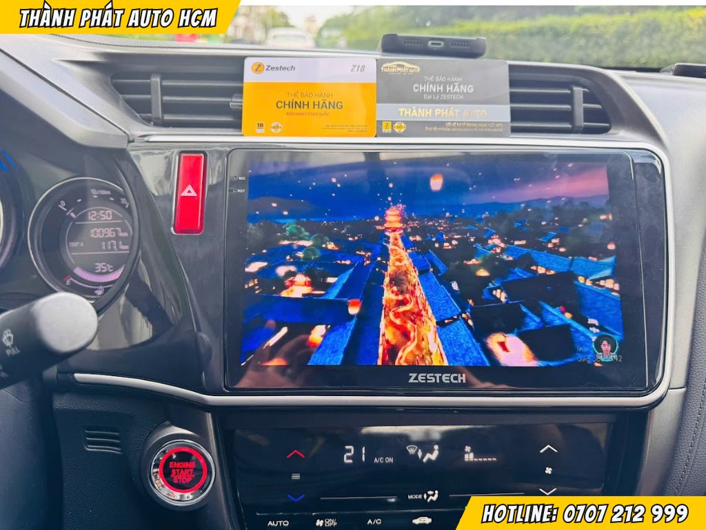 chọn màn hình android honda city