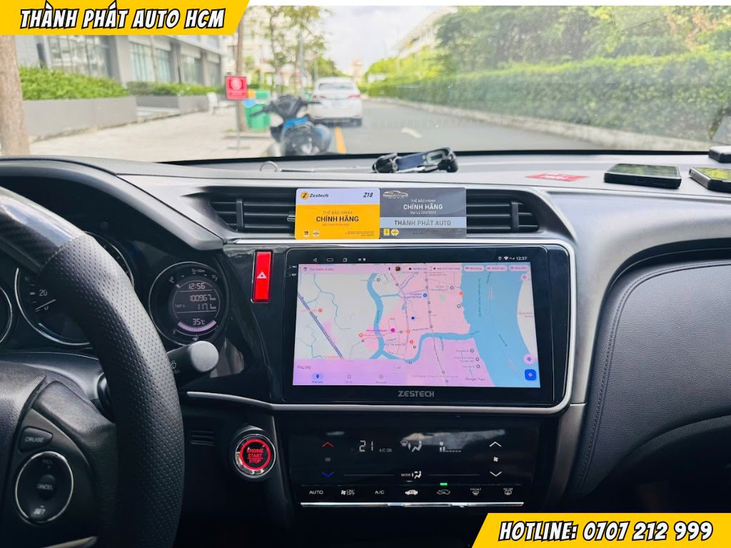 màn hình Android cho Honda City