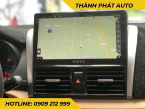 màn hình ô tô vios