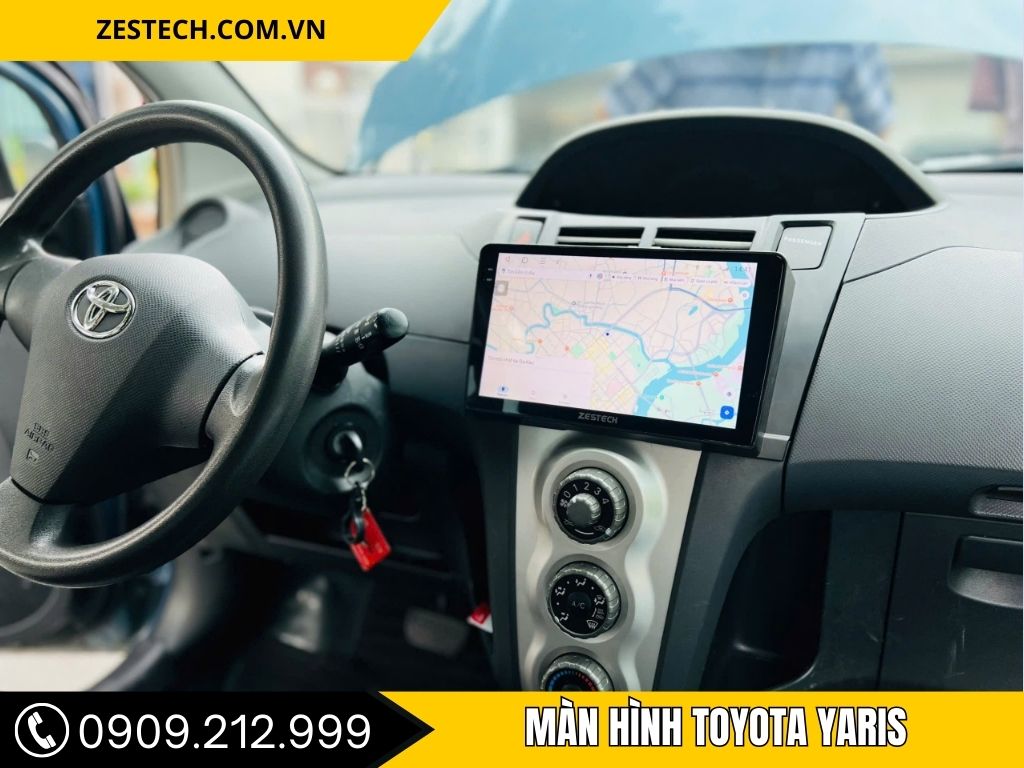 Hình Ảnh Màn Hình Toyota Yaris 2006, 2007, 2008, 2009, 2010, 2011, 2012