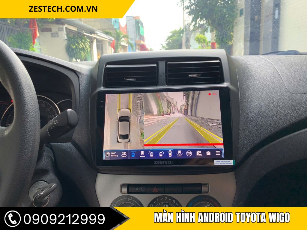 Màn Hình Android Toyota Wigo