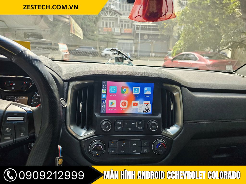 Lắp android box Colorado
