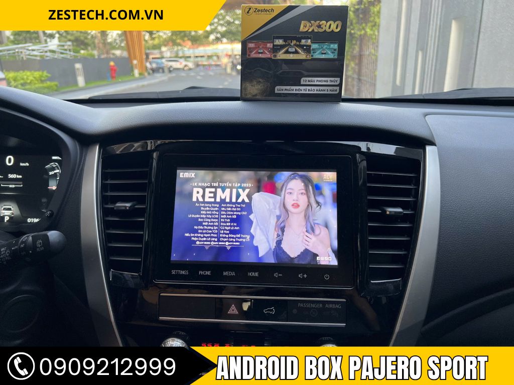 android box pajero sport