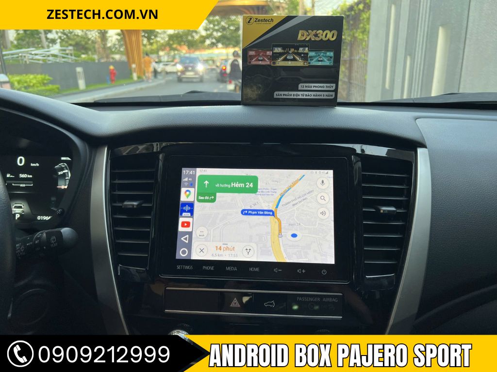 android box pajero sport