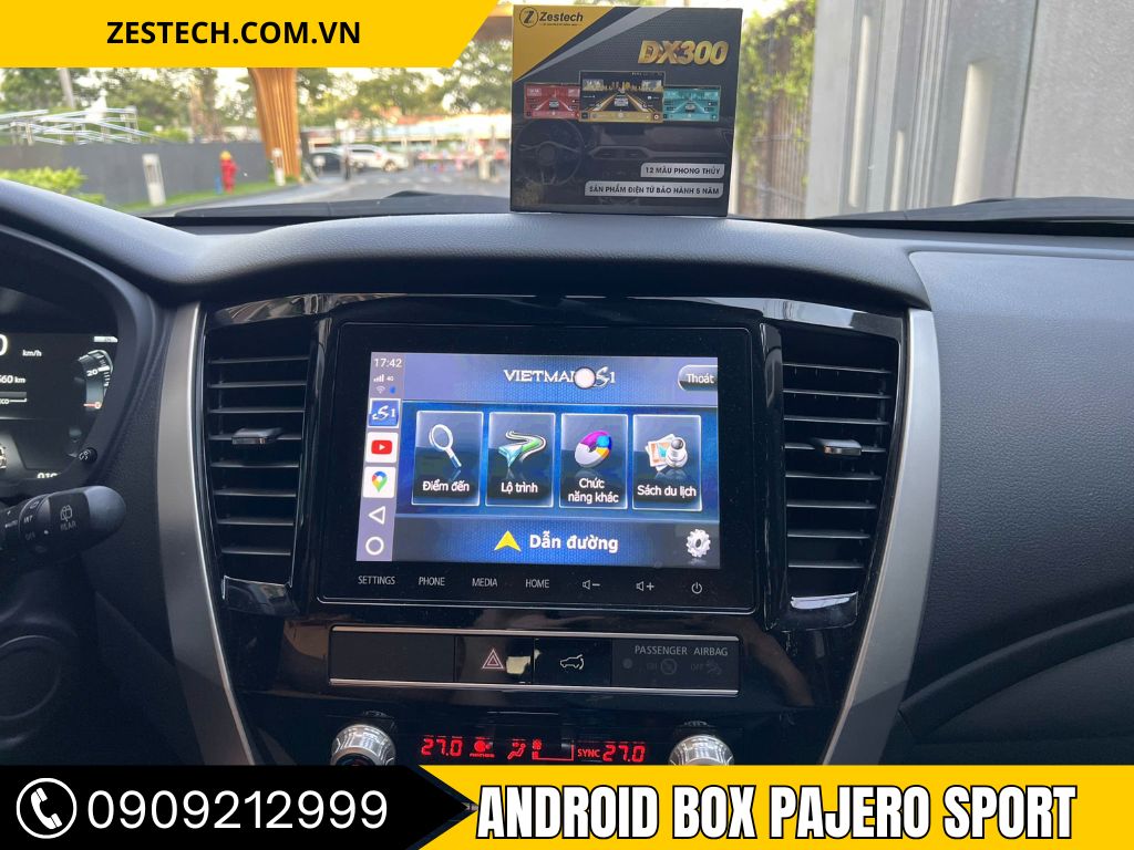 android box pajero sport