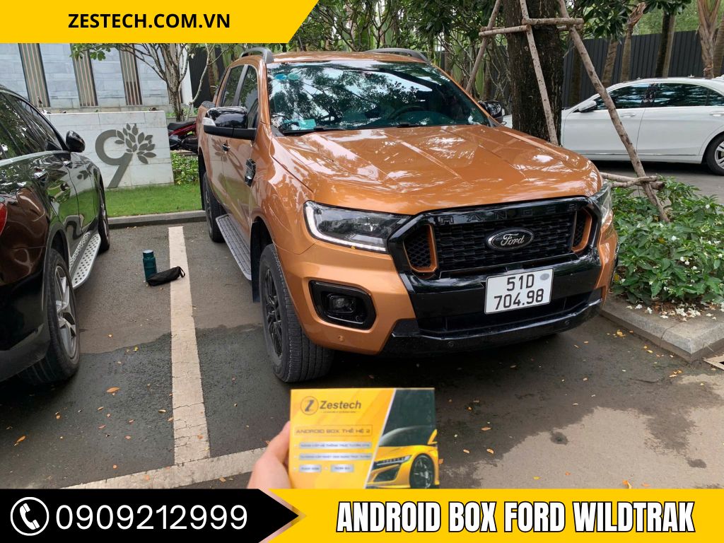 Android box DX265 cho Wildtrak
