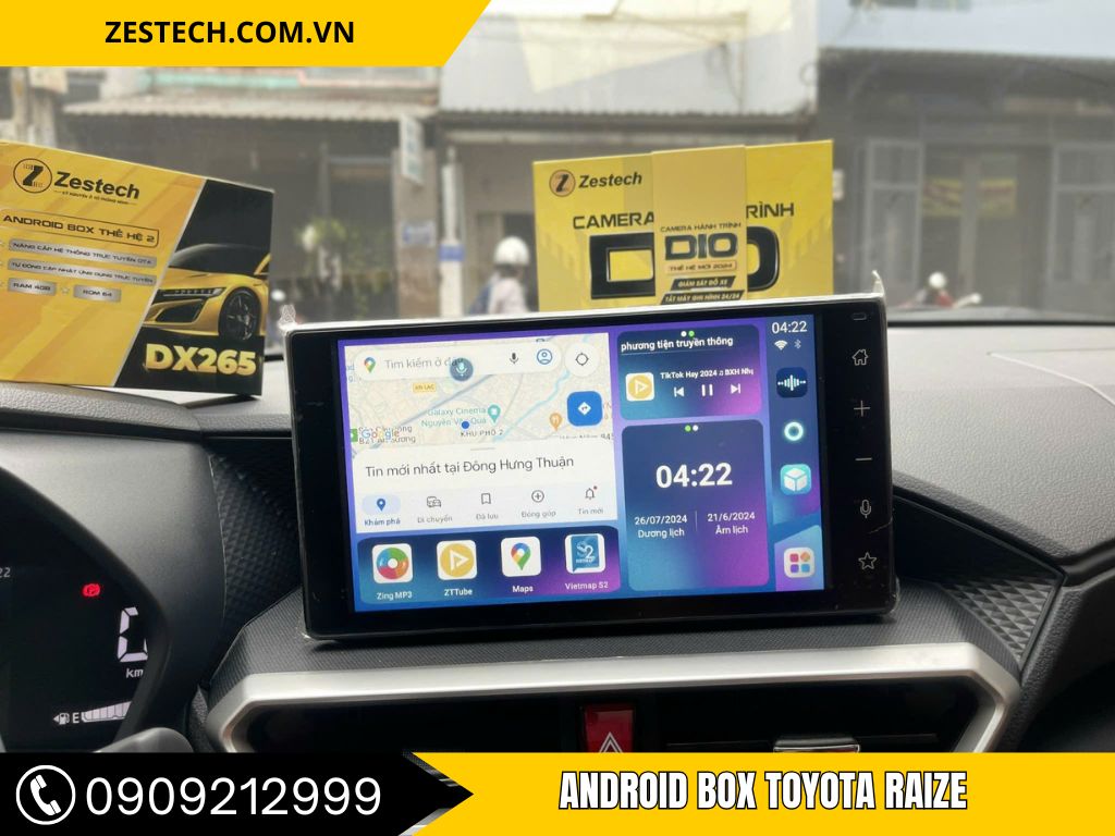 android box dx265 toyota raize