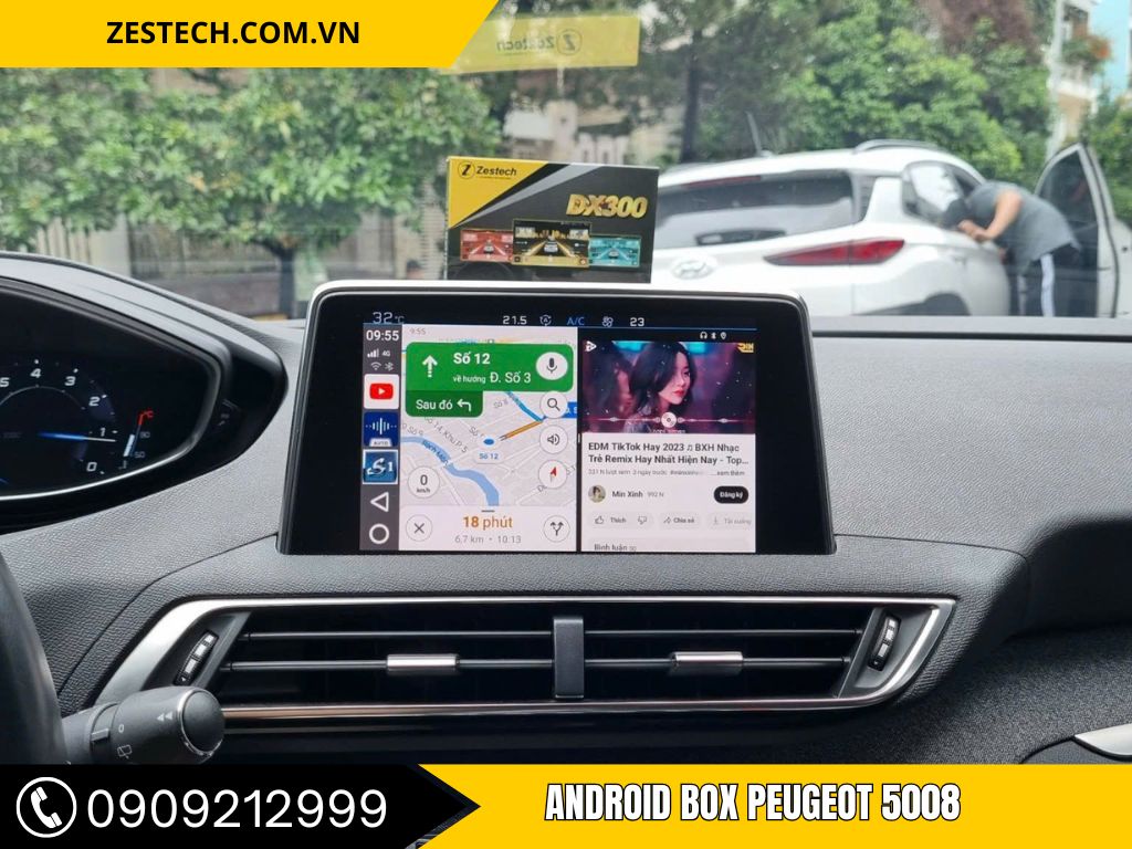 Android Box Peugeot 5008