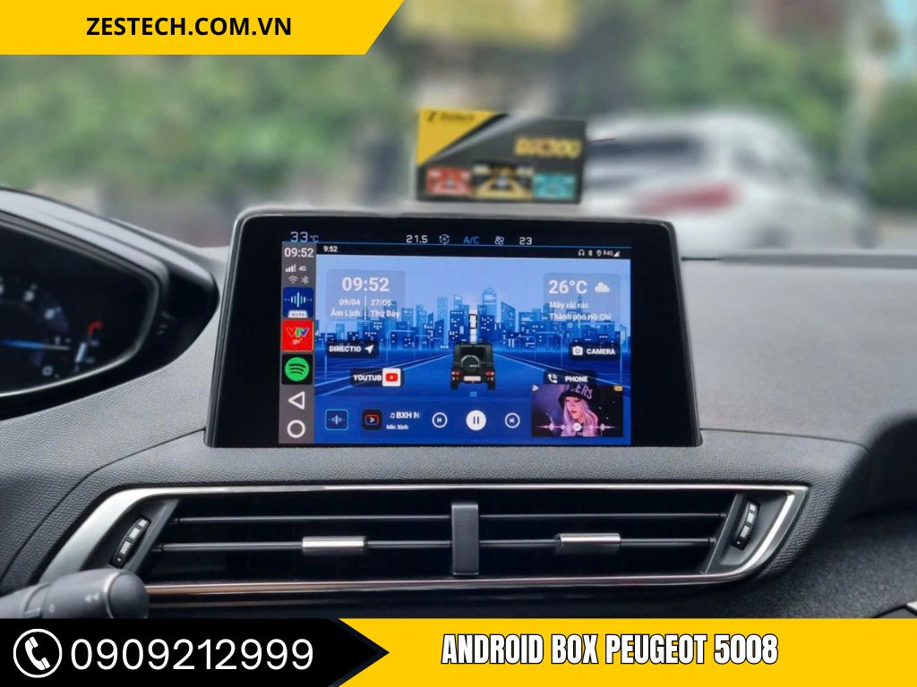 Android Box Peugeot 5008