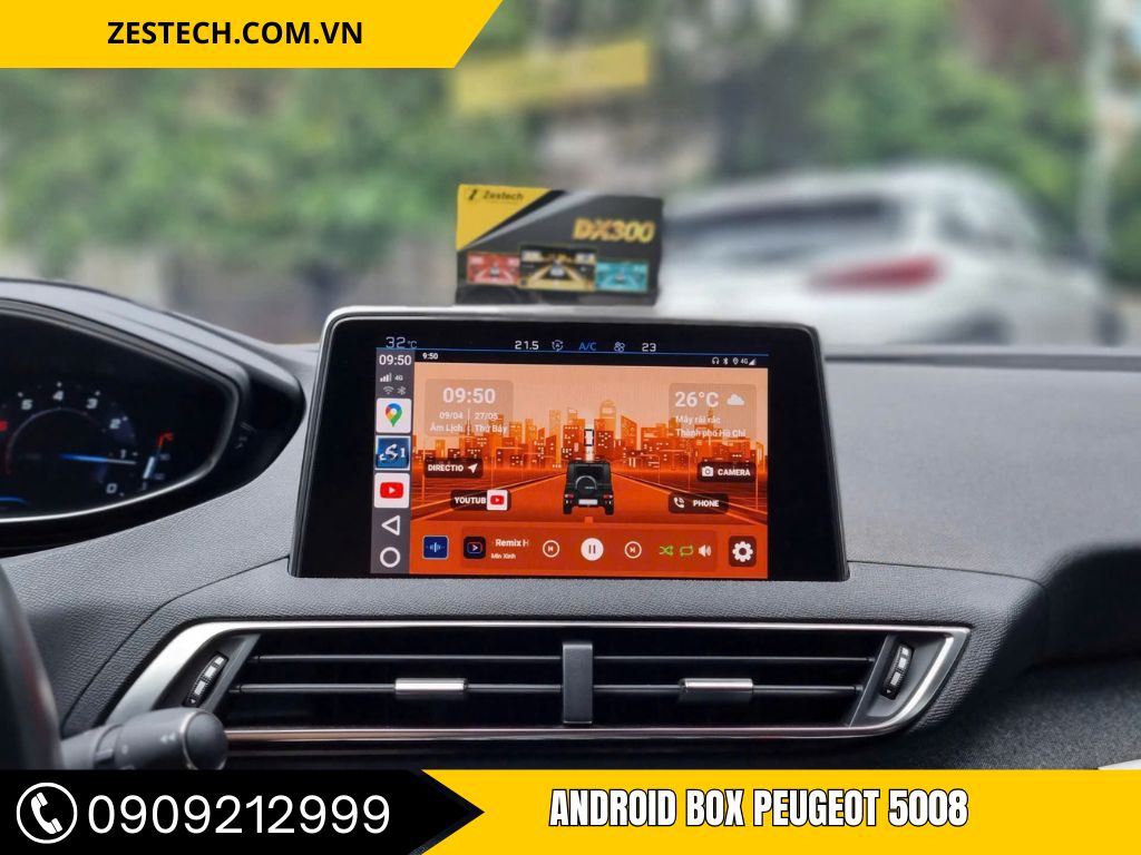 Android Box Peugeot 5008