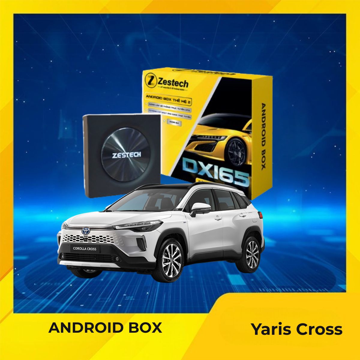 Android Box Cho Xe Toyota Yaris Cross