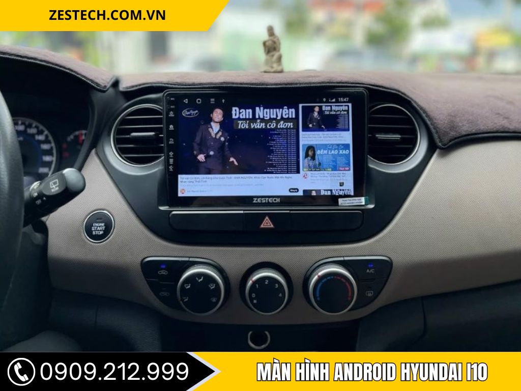 Màn Hình Hyundai I10 2015-2020