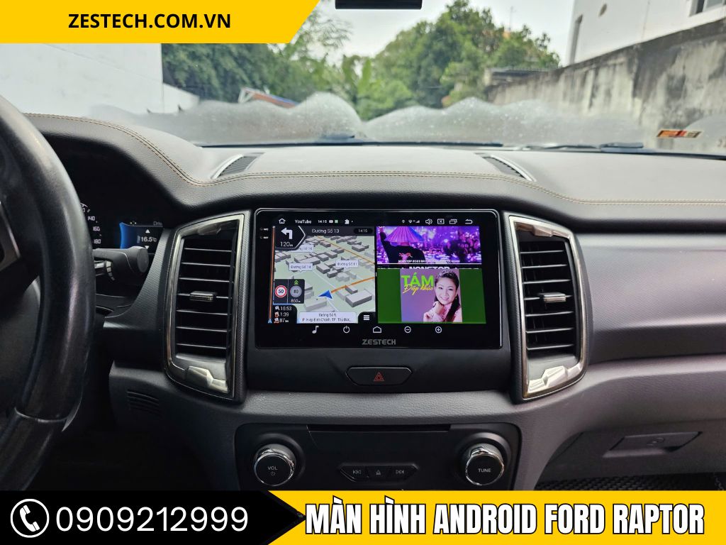 Màn Hình Android Ford Raptor 
