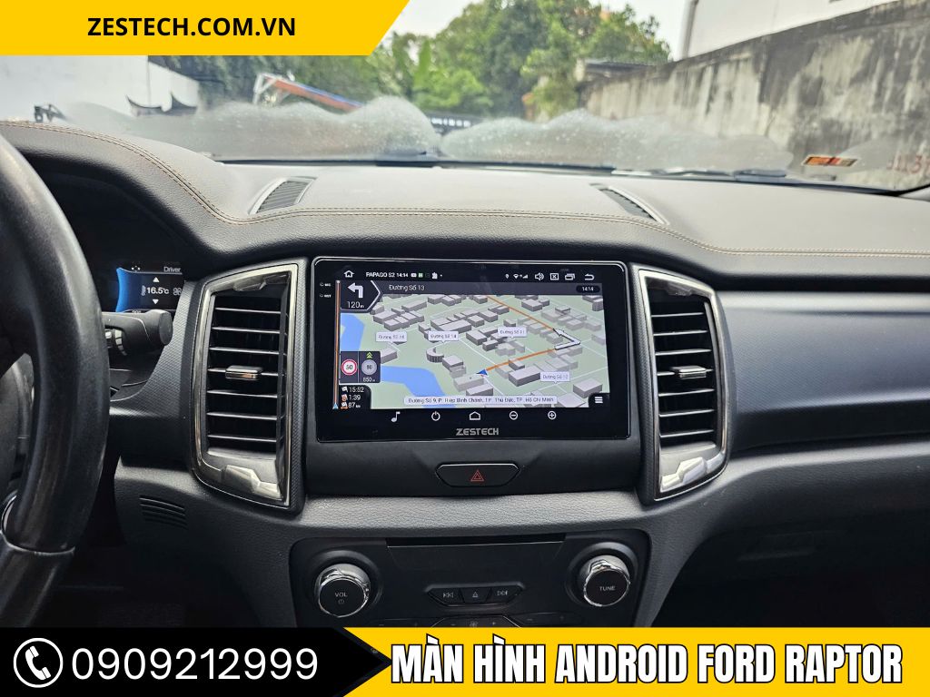 Màn Hình Android Ford Raptor 