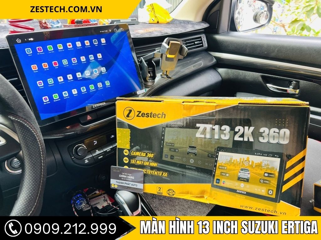 giao diện của màn hình 13 ich