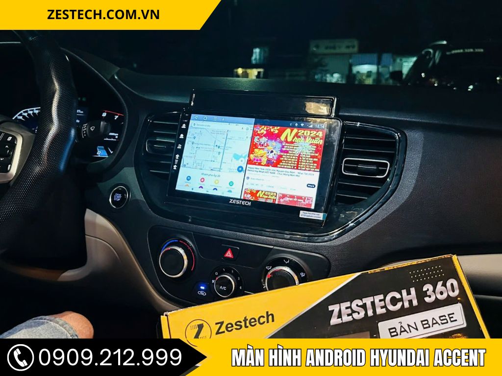 Màn hình Android Hyundai Accent