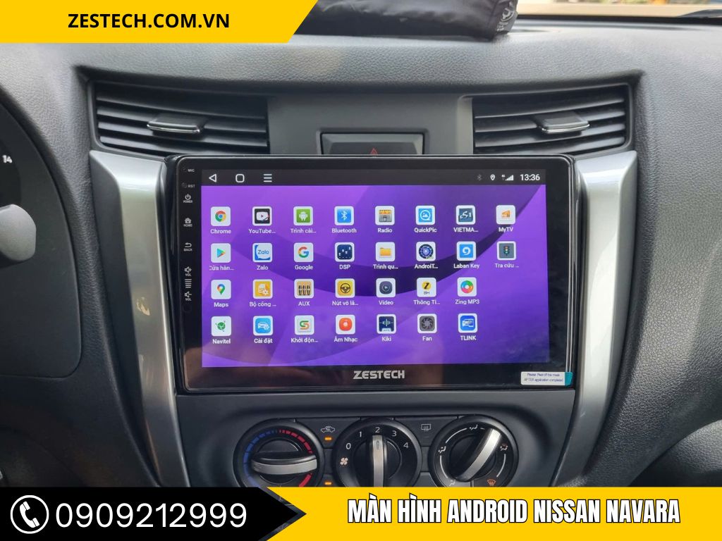 Màn Hình Android Nissan Navara