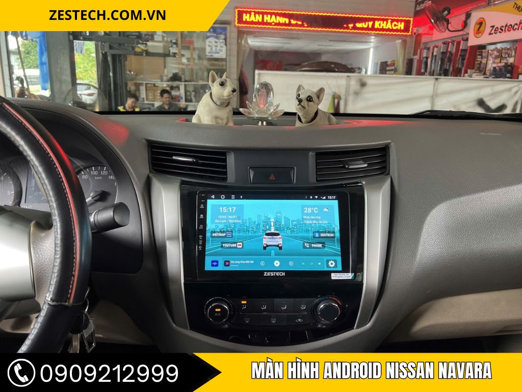 Màn Hình Android Nissan Navara