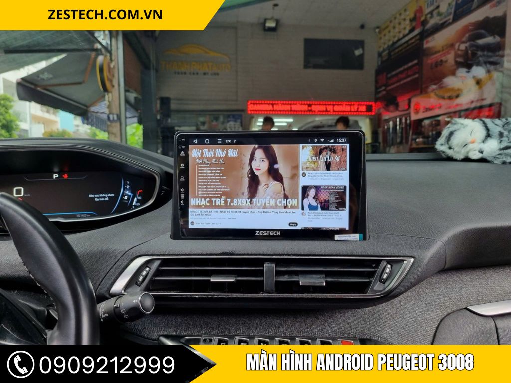 Màn hình Android Peugeot 3008
