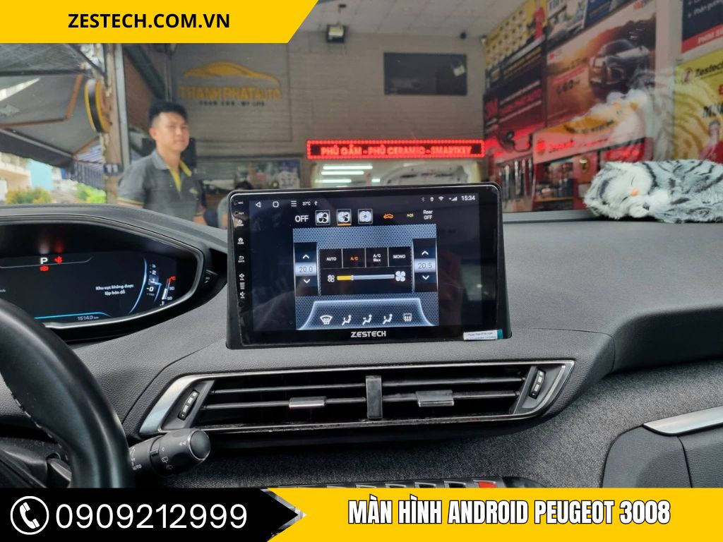 Màn hình Android Peugeot 3008