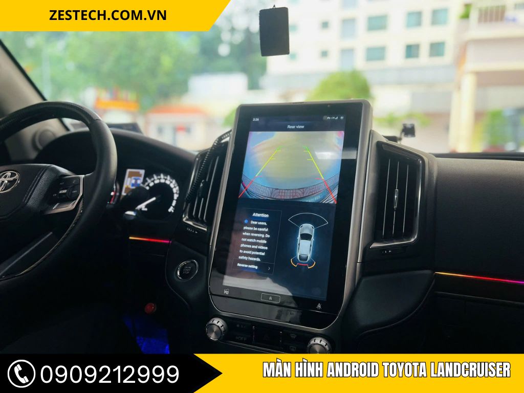 Màn hình Android Toyota Landcruiser