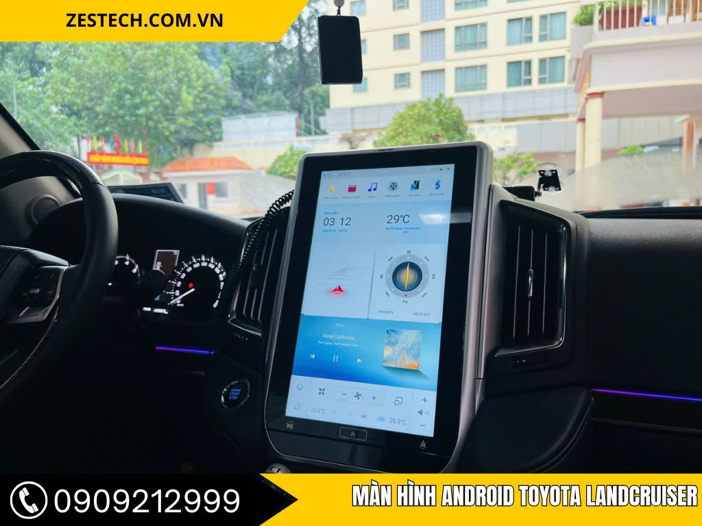 Màn hình Android Toyota Landcruiser