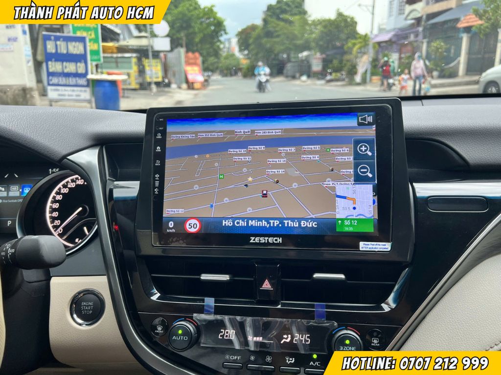 màn hình camry