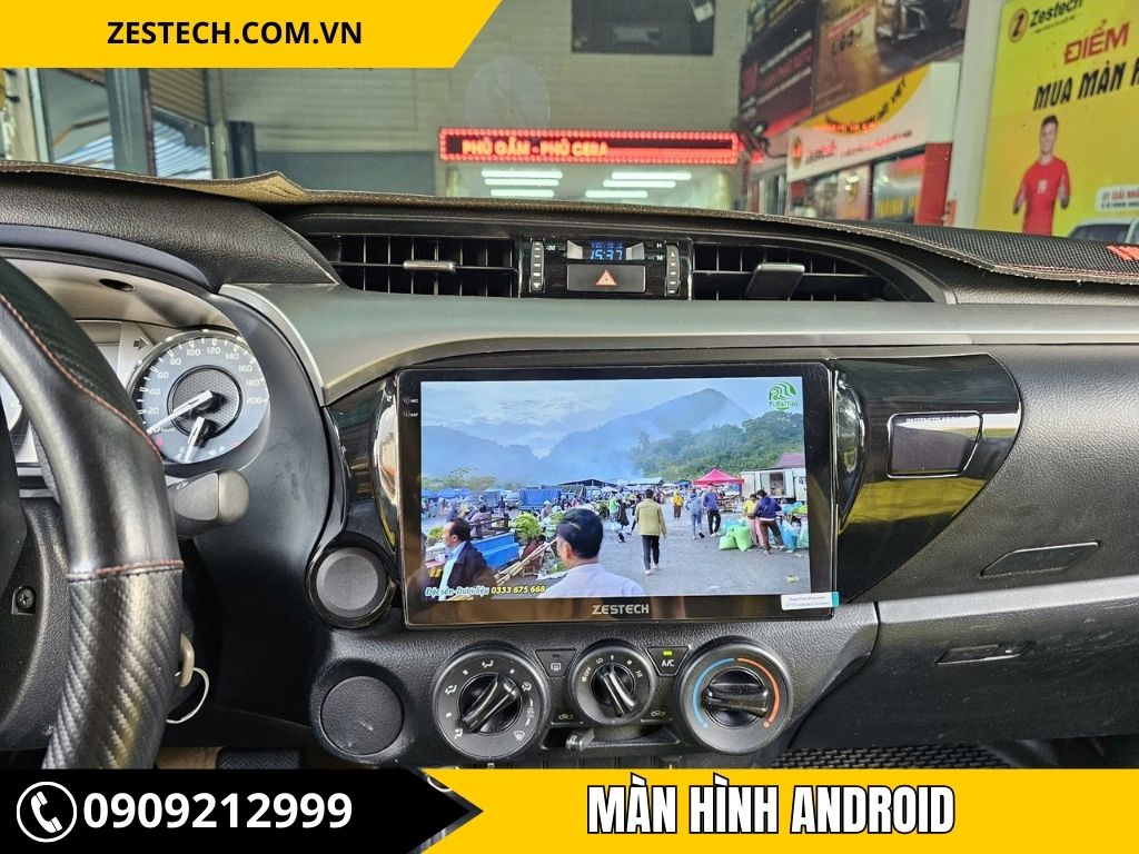 màn hình toyota hilux