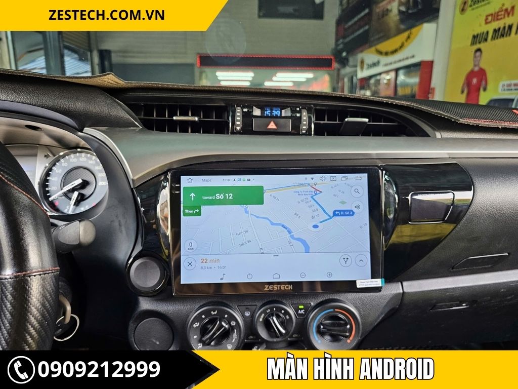 màn hình toyota hilux
