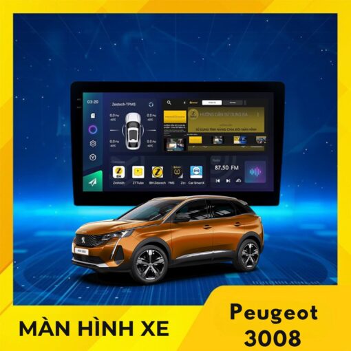 Màn hình Android Peugeot 3008