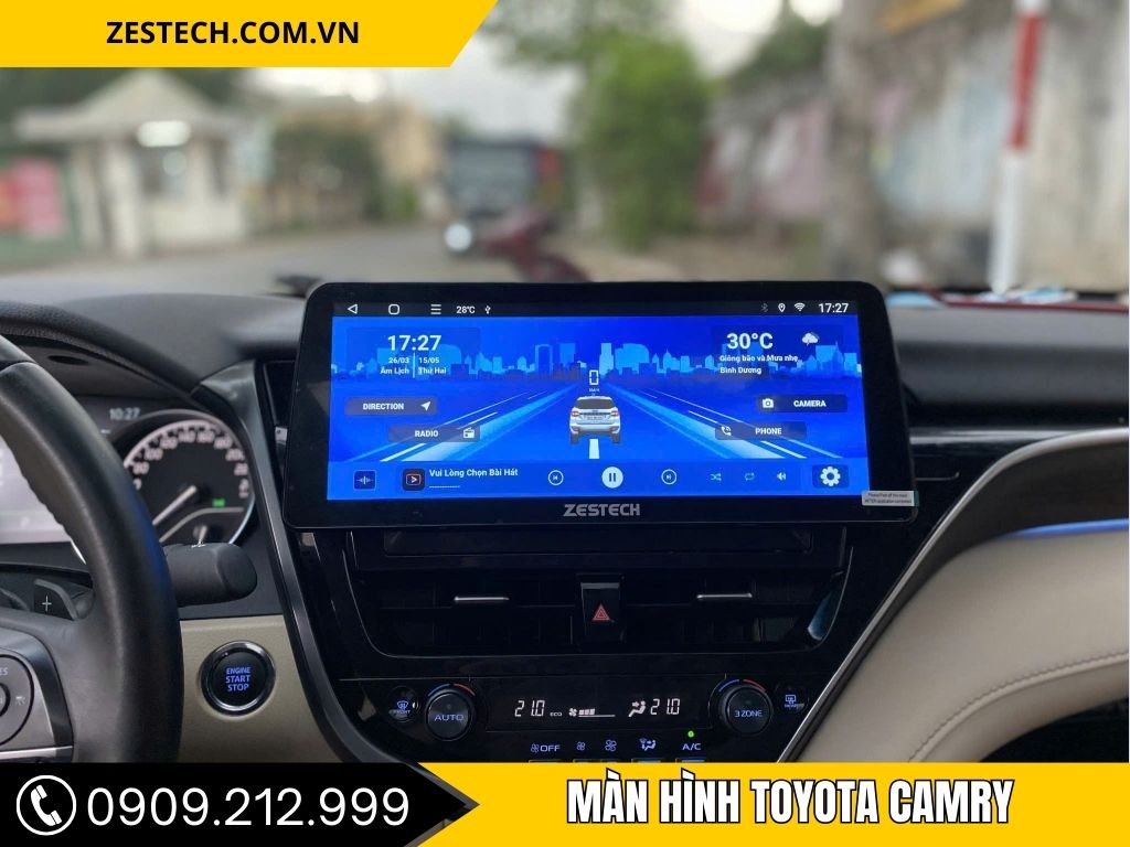 Màn Hình Android Cho Toyota Camry