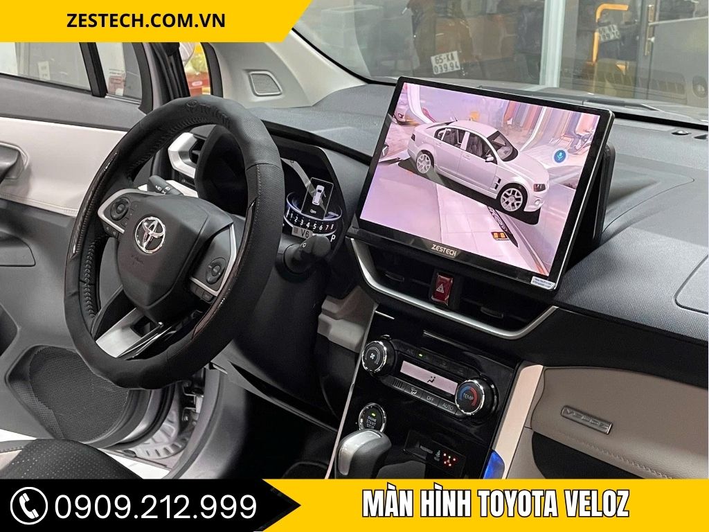 màn hình xe veloz