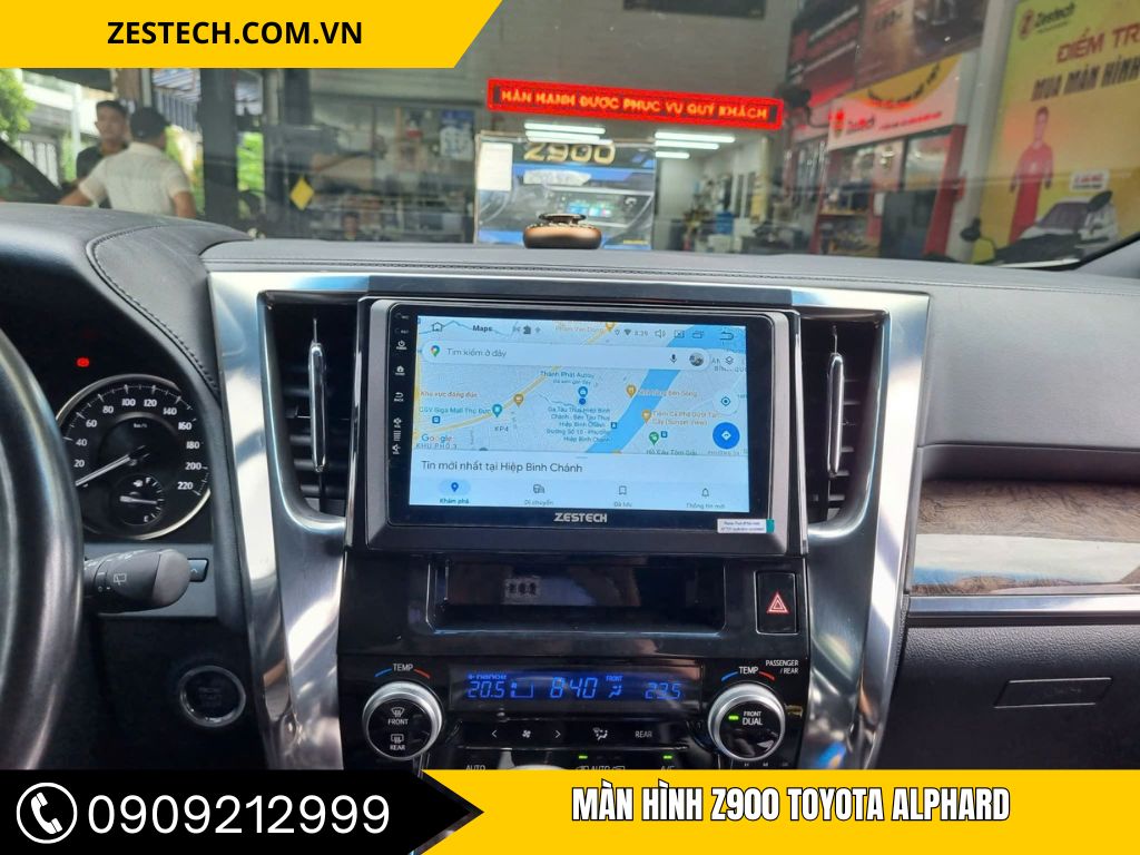 Màn hình Z900 Toyota Alphard