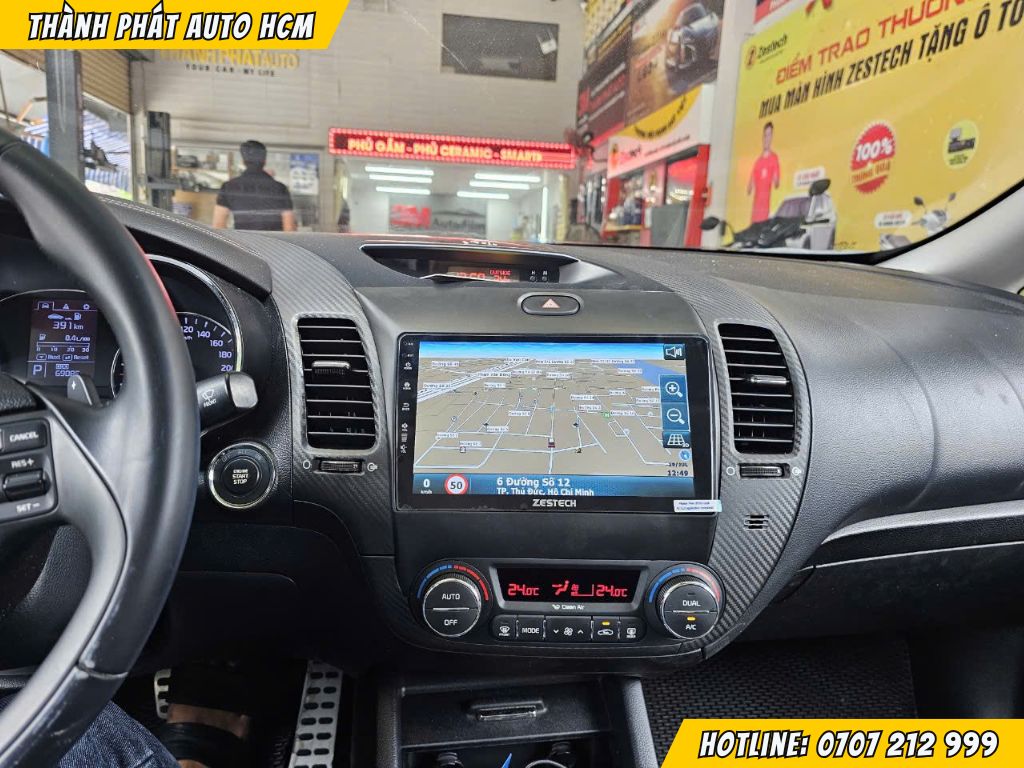 màn hình Zestech cho xe Kia Sorento