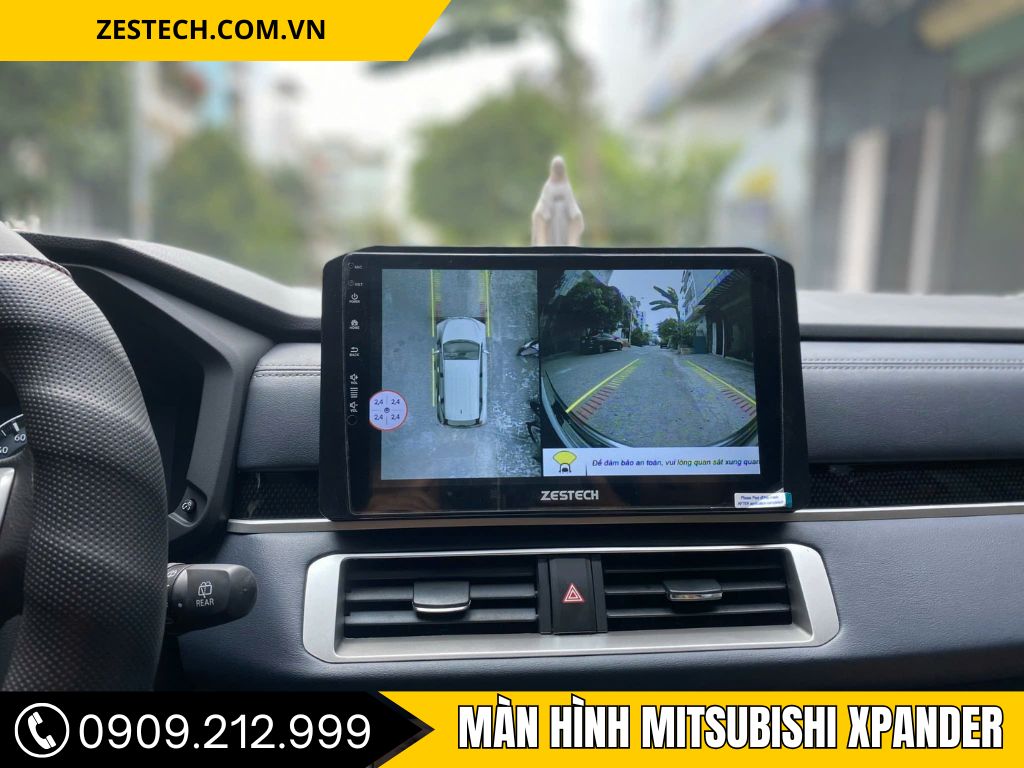 Màn hình Android Xpander tích hợp camera 360