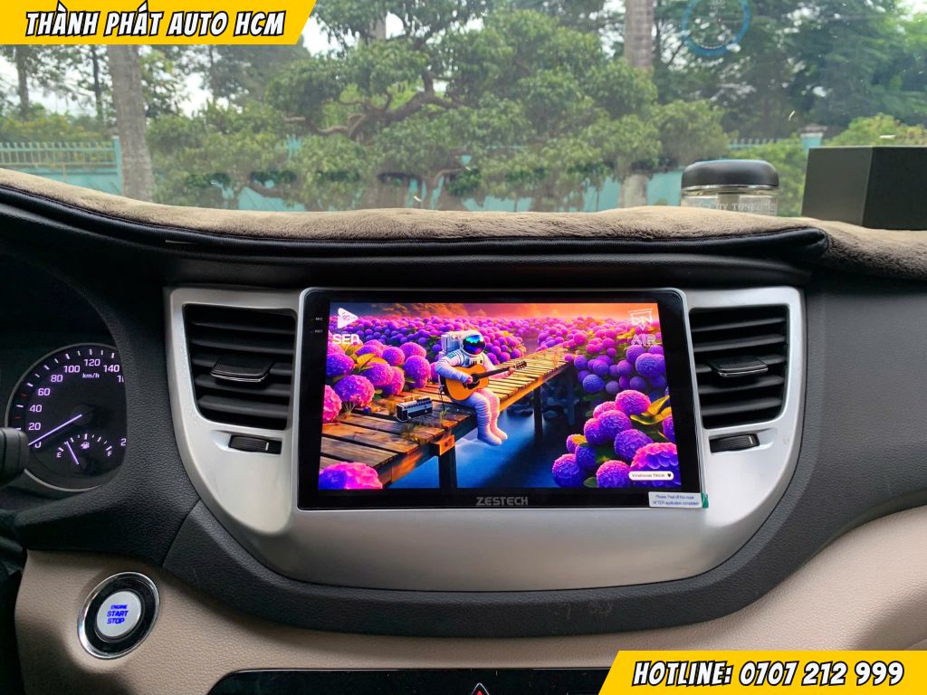 màn hình android xe Hyundai Tucson