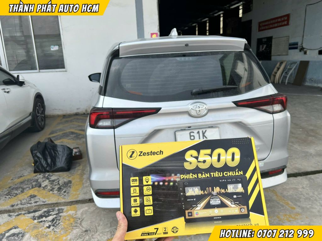 kinh nghiệm lắp màn hình cho xe Avanza