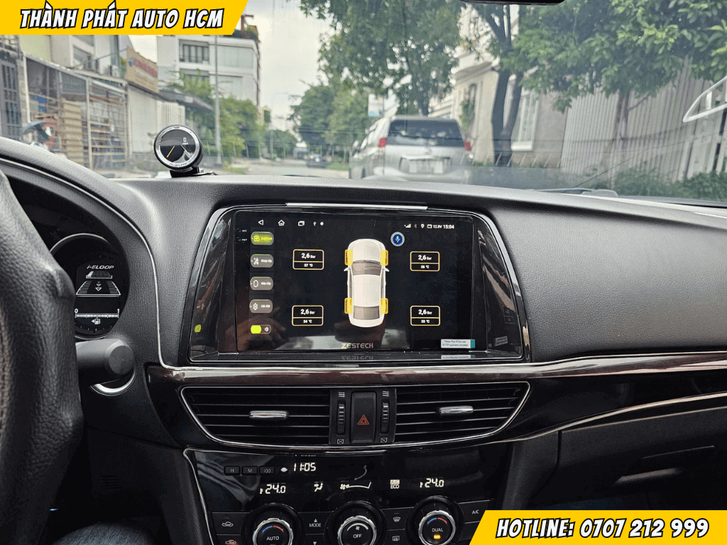 màn hình Android cho xe Mazda 6