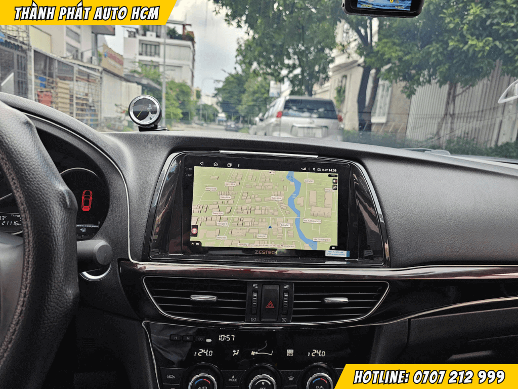màn hình Android cho xe Mazda 6
