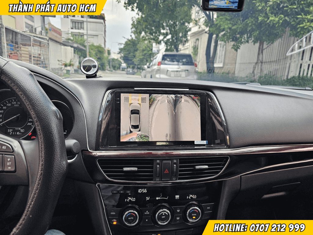 màn hình Android cho xe Mazda 6