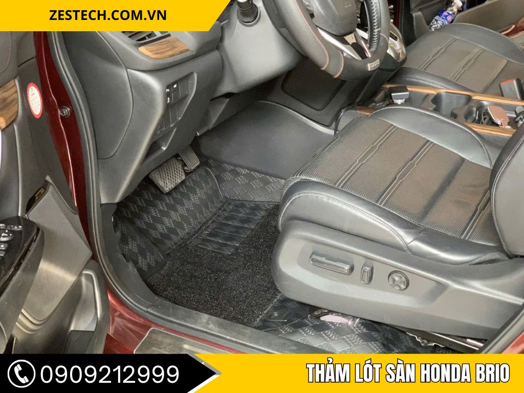 Địa Điểm Lắp Thảm Lót Sàn Xe Honda Brio Uy Tín
