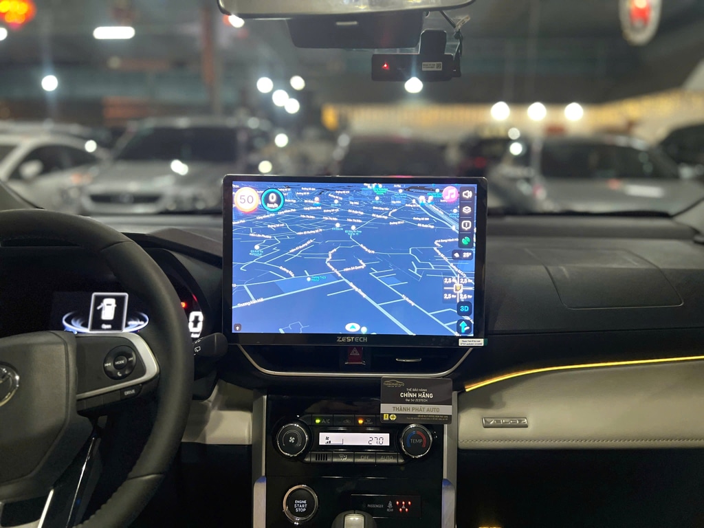 Màn Hình 13 Inch Veloz – xem bản đồ vietmap live