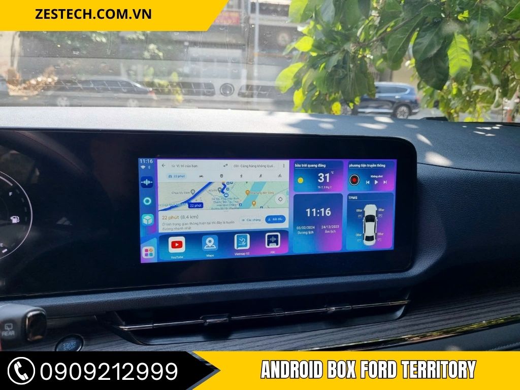 Android box Ford Territory