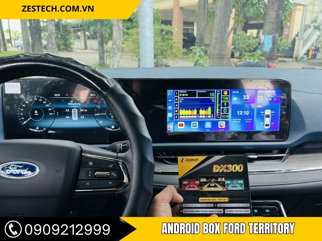 Android box Ford Territory