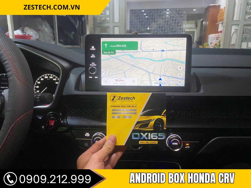 android box zestech dx165 cho xe honda crv